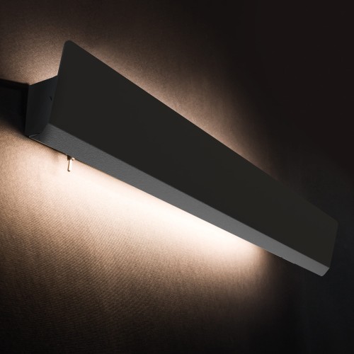WING LED kinkiet 11W T8 3000K czarny regulowany