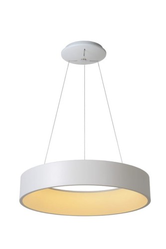 TALOWE lampa wisząca biała LED 39W 3000K fi 60cm oprawa przystosowana do ściemniania