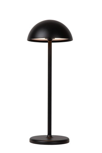 JOY LED 1,5W 3000K lampa stolikowa zewnętrzna czarna ładowana USB 