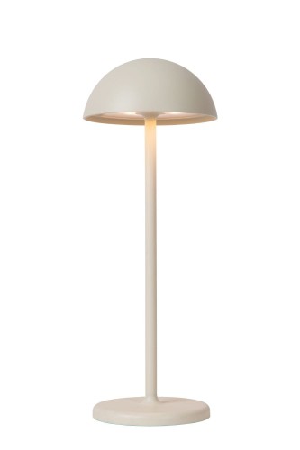JOY LED 1,5W 3000K lampa stolikowa zewnętrzna biała ładowana USB 