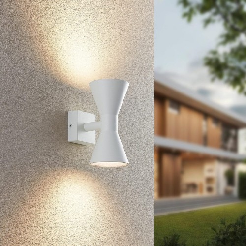 ARDAS lampa elewacyjna stożki góra/dół biały 2xGU10