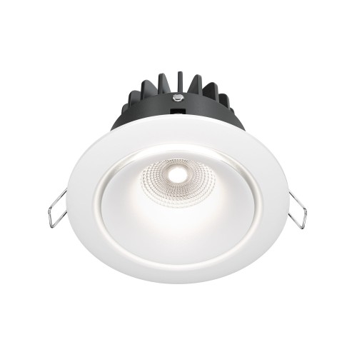 YIN LED 12W 4000K DIM oprawa biała wpuszczana stała możliwość ściemniania