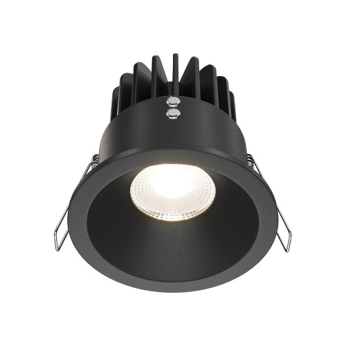 ZOOM LED 12W 4000K DIM IP65 oprawa czarna hermetyczna podtynkowa możliwość ściemniania