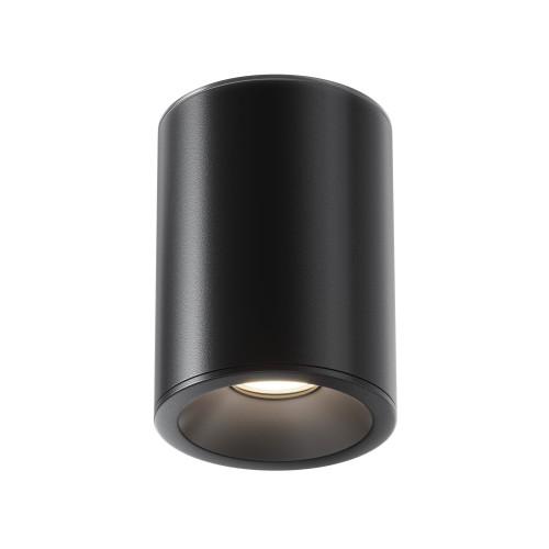 ZOOM tuba hermetyczna IP65 czarna 1xGU10 