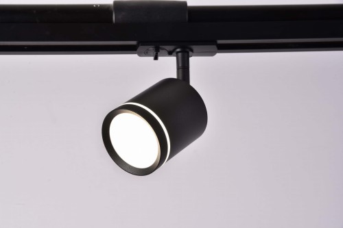 UNITY Orlo LED 5W 120 st 4000K spot czarny do szyny 1-fazowej regulowany
