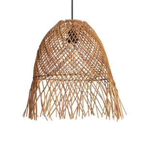 Lampa Wisząca Boho z Rattanu Zewnętrzna Abuzzo Maria 40cm E27