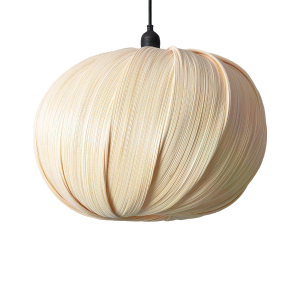 Lampa Wisząca Boho Bambusowa Zewnętrzna Abuzzo Margherita 40cm E27