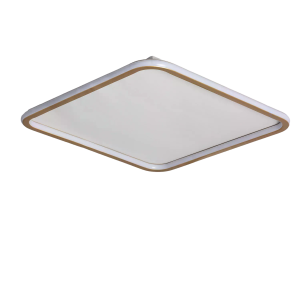 Plafon LED 40W Kwadratowy Złoty CCT 3000K/4000K/6000K 60x60cm Abruzzo Angelo
