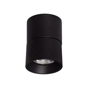 Lampa punktowa Czarna 7W Spot LED 4000-4500K Abruzzo Romeo