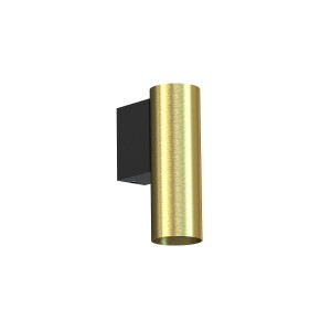 FOURTY WALL S kinkiet tuba mosiądz 12cm 1xGU10 MR11