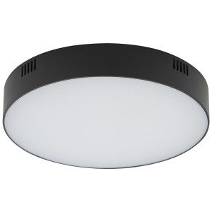 LID ROUND LED 35W 3000K plafon czarny okrągły fi 21cm
