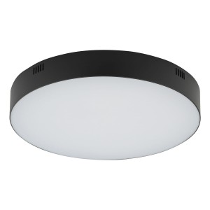 LID ROUND LED 50W 4000K plafon czarny okrągły fi 30cm