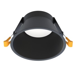 UNO L lampa wpuszczana czarna 1xGX53