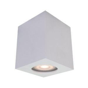 FABRYCIO lampa sufitowa kostka IP44 GU10 biała IT8003S1-WH