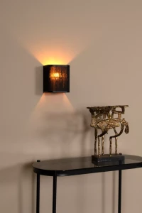 TAGALOG 21229/18/30 kinkiet bambusowy czarny 1xE27