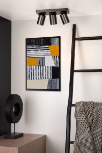 NIGEL LED 3x5W DIM spot regulowany grafitowy na listwie