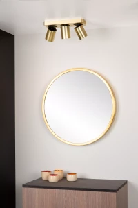 NIGEL LED 3x5W DIM spot regulowany złoty na listwie