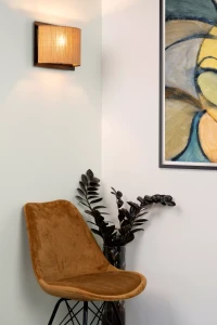 MAGIUS 03229/01/30 kinkiet z naturalnego bambusa 1xE27 wykończenie czarne