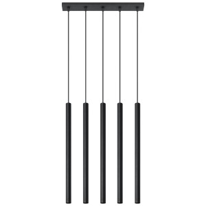 Lampa wisząca PASTELO 5 czarna