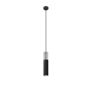 Lampa wisząca BORGIO 1 czarny