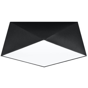 Plafon HEXA 35 czarny
