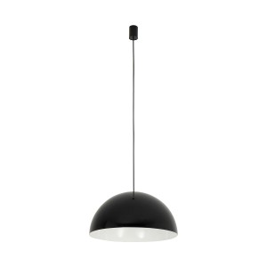 HEMISPHERE SUPER L lampa wisząca 50cm czarna/biały środek 4xGX53