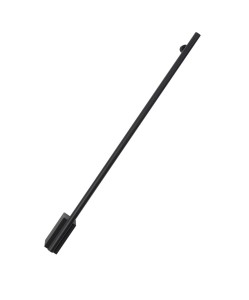 BUIN LE41363 Nowoczesna Lampa Ścienna Prosta Czarna z aluminiowym korpusem