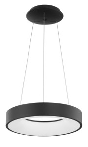 TOME SMART LE41527 Nowoczesna lampa wisząca pierścieniowa z aluminiowym kloszem