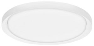 ANCUD LE41570 Nowoczesna lampa sufitowa Okrągła oprawa z mlecznym akrylem Jasne i równomierne oświetlenie