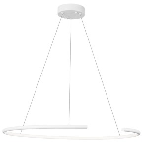 BEJAR LE41591 Nowoczesna lampa wisząca o owalnym kształcie  zintegrowanym LED 1480 lm  Elegancka