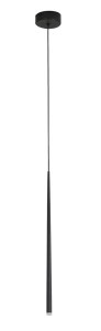 ELCHE LE41621 Lampa wisząca nowoczesna smukła czarna aluminiowa zintegrowane LED 1800 mm