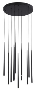 ELCHE LE41622 Nowoczesna lampa wisząca o cylindrycznym kształcie z 16 źródłami światła Elegancka lampa sufitowa