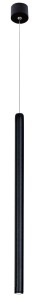 ELJAS LE41623 Lampa wisząca nowoczesna cylindryczna czarna zintegrowane LED 150 cm elegancka