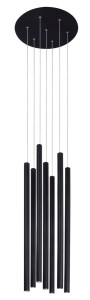 ELJAS LE41624 Nowoczesna lampa wisząca z cylindrycznymi kloszami Elegancka kompozycja