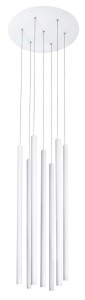 ELJAS LE41626 Nowoczesna lampa wisząca cylindryczna z aluminiowymi kloszami