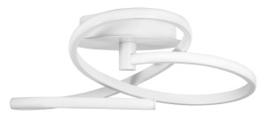 JEREZ LE41658 Nowoczesna lampa sufitowa o falistym kształcie Biała aluminiowa lampa zintegrowanym LED 3000K