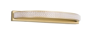 OBERA LE41712 Nowoczesna lampa ścienna o łukowatym kształcie złota elegancja