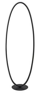 OCANA LE41720 Lampa podłogowa o owalnym kształcie Elegancka lampa z aluminiową konstrukcją