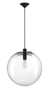 VALLE LE41819 Nowoczesna lampa wisząca Kulowe szkło Elegancka lampa