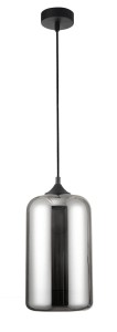 CANTOS LE41942 Nowoczesna lampa wisząca Cylindryczny klosz z efektem lustrzanego odbicia