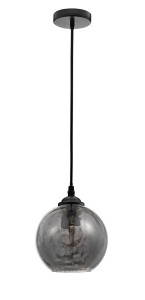 COLINA LE41970 Nowoczesna lampa wisząca Kulowe szkło metalowa podstawa Elegancki design