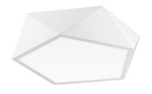 HUESCA LE42056 Nowoczesna lampa sufitowa o geometrycznym kształcie sześciokąta  z metalową oprawą