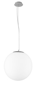 Lloret LE42087 Nowoczesna lampa wisząca Kulokształtna oprawa z mlecznego szkła Elegancki design