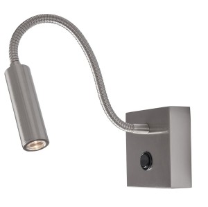 ARANCON LE42234 Lampa ścienna nowoczesna aluminiowa z giętkim ramieniem cylindryczna