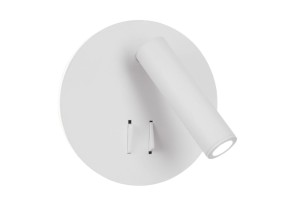 ARMILLA LE42239 Nowoczesna lampa ścienna z cylindrycznym kloszem aluminiowym