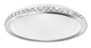 COSQUIN LE42349 Nowoczesna lampa sufitowa o okrągłym kształcie z kryształową oprawą