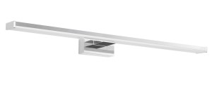 IQUIQUE LE42412 Lampa łazienkowa prostokątna chromowana LED o długości 60 cm