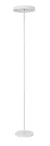 OCUMARE LE42514 Lampa podłogowa aluminiowa o cylindrycznym kształcie z okrągłym kloszem  Jasne światło