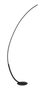 OURENSE LE42522 Lampa podłogowa Elegancka łukowa konstrukcja Czarny mat