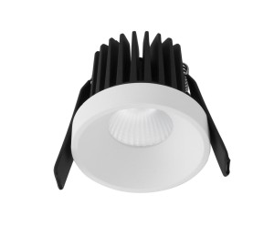 TERCERO LE61327 Lampa natynkowa LED okrągła aluminiowa biała